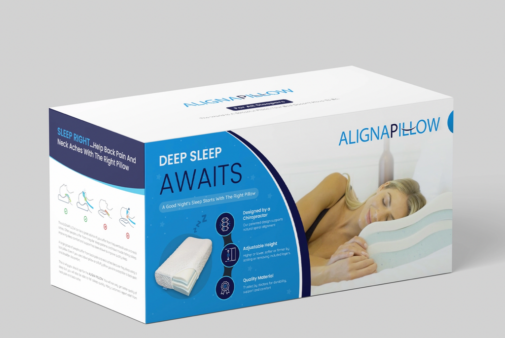 Extra Firm Contour Pillow Adjustable 4Layer Memory Foam Pillow